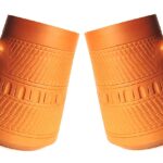 KSI Terracotta Clay Beer Mug Handmade Beer Mug for Home and Bar Self Cooling Clay Beer Mug 450 ML Pack of 2