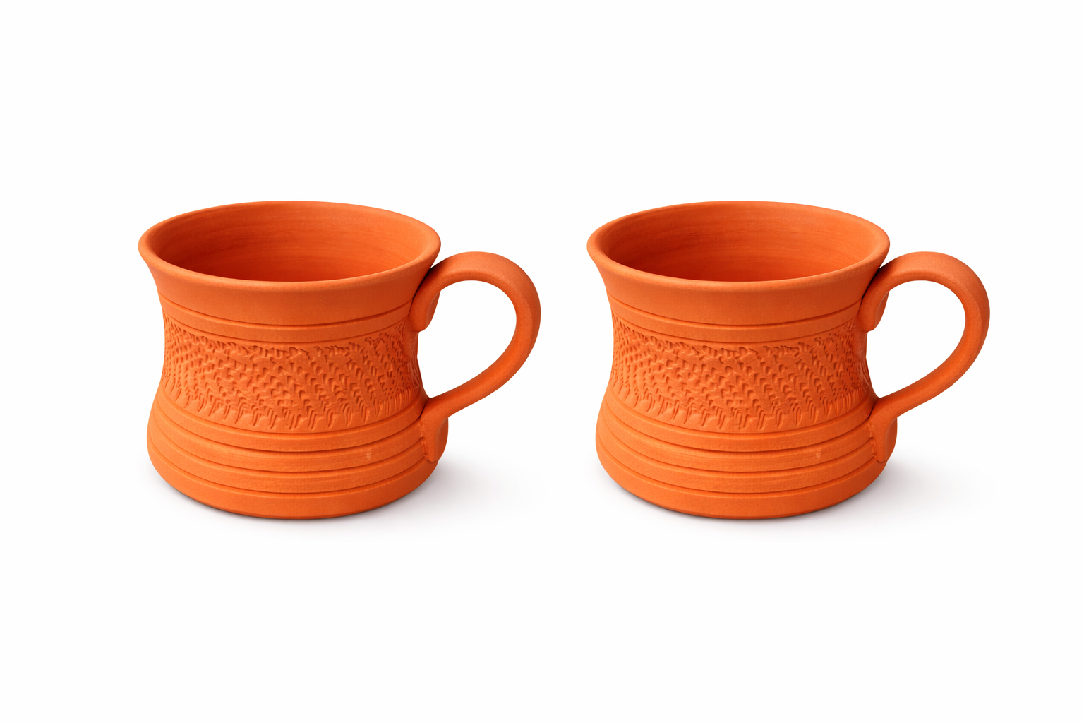 ChatGPT-Image-Jan-9-2026-03_41_17-PM.png KSI Handmade Clay Kulhad Cups Set of 2 | Earthen Terracotta Tea & Coffee Cups | Eco-Friendly Mitti Cup Set - Image 1