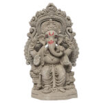 KSI ECO-Friendly Handcrafted Religious Idol Ganesha Murti for home poojan