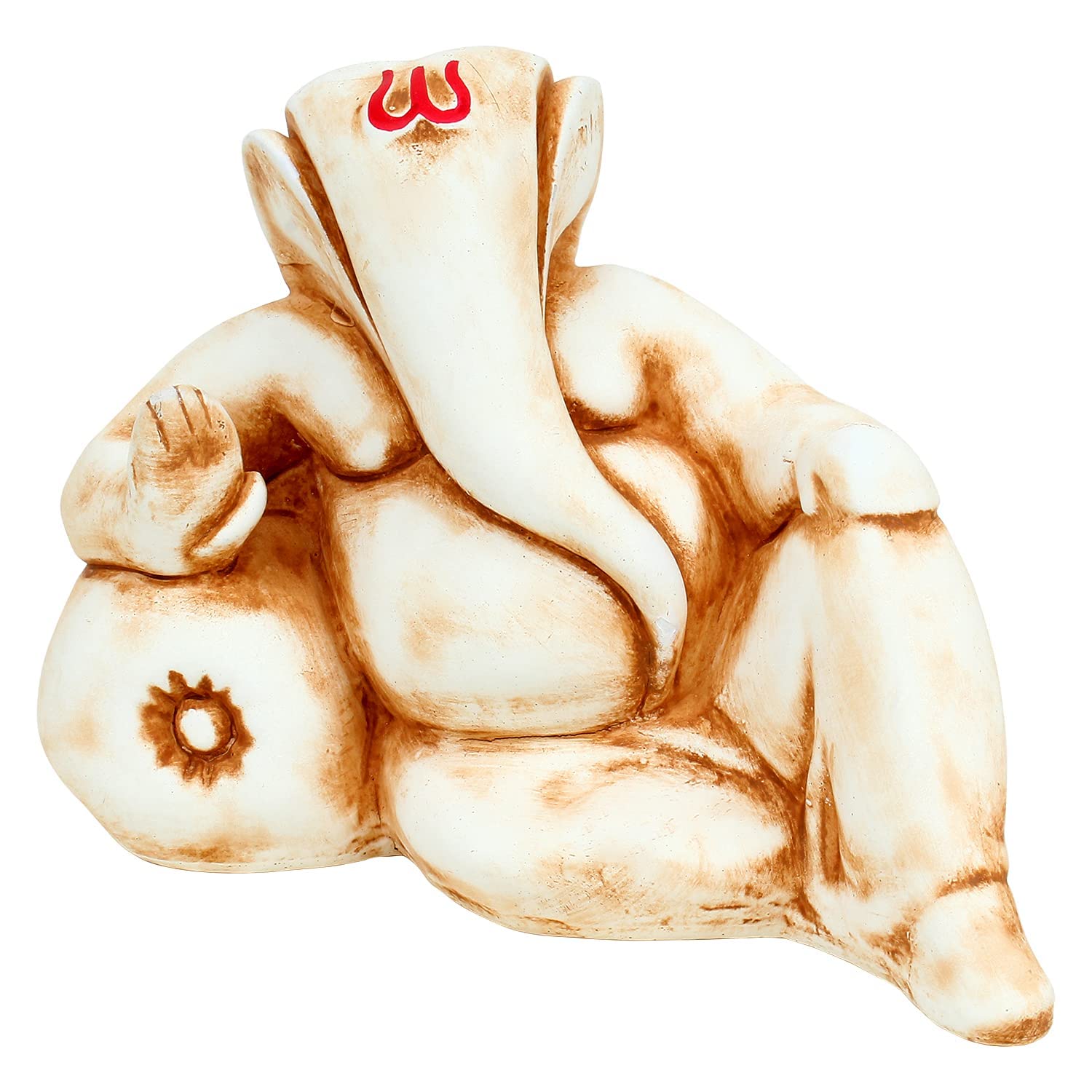 LAMBODAR-GANESH-1.jpg KSI Lambodar Ganesha Idol for Home Decor Ganesh Murti for Home Temple Car Dashboard Ganesha Statue Ganpati Murti Diwali Gifts - Image 1