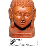 KSI | Lord Buddha | Head Face Statue | Showpiece/Gift Idol/Decorative / 14 cm | Brings Health/Peace/Success/Happiness