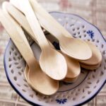 KSI Disposal Wooden Spoon for Eating 100% Biodegradable Spoon Eco-Friendly Disposable Spoon for Dinner Events Birthday Party