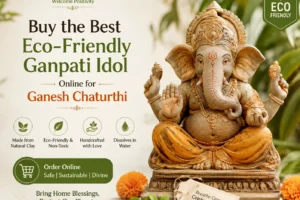 best eco-friendly Ganpati idol online