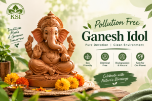 Pollution-Free Ganesh Idol
