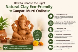 clay Ganpati murti