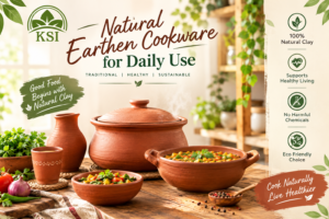 Natural Earthen Cookware for Daily Use | Clay Kitchenware